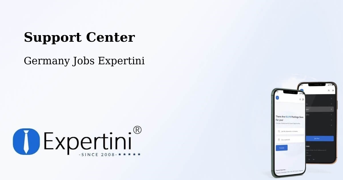 Support Services – Windberg - Germany Jobs Expertini